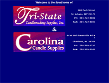 Tablet Screenshot of mycandlesupplier.secure-mall.com