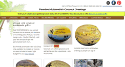 Desktop Screenshot of coconutgreetings.secure-mall.com